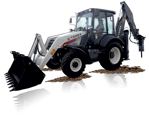 Двигатели для производства погрузчиков-экскаваторов Terex